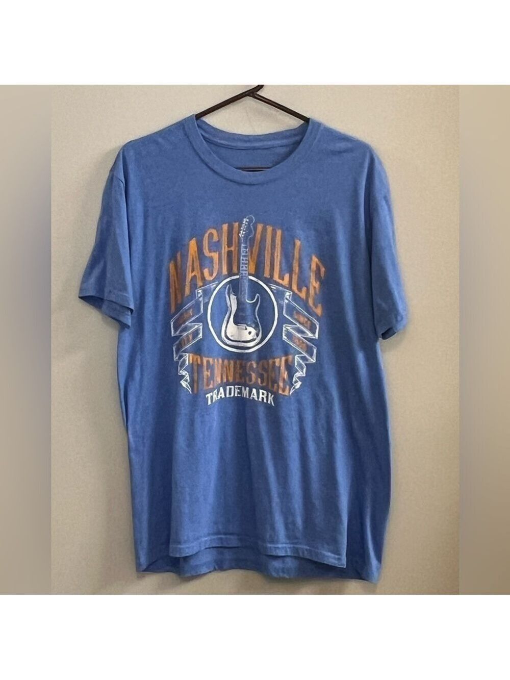 Men's Nashville Tennessee Trademark Music City since 1806 T-shirt. Size L or XL